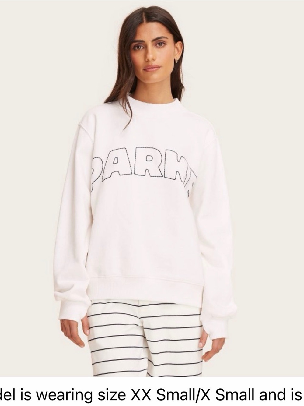 Parke X Target Mockneck Pullover Sweatshirt XXS/XS